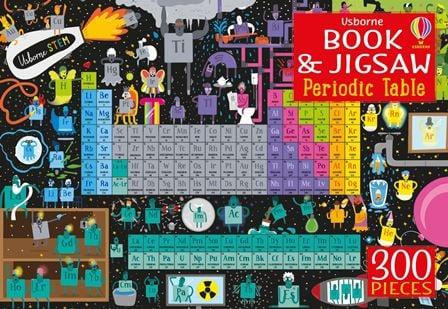 Книга ,Пазл Usborne Book and Jigsaw: Periodic Table, фото 1
