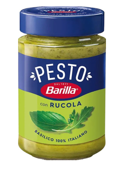 Barilla Pesto Basilic / Rucola 190g 1/12