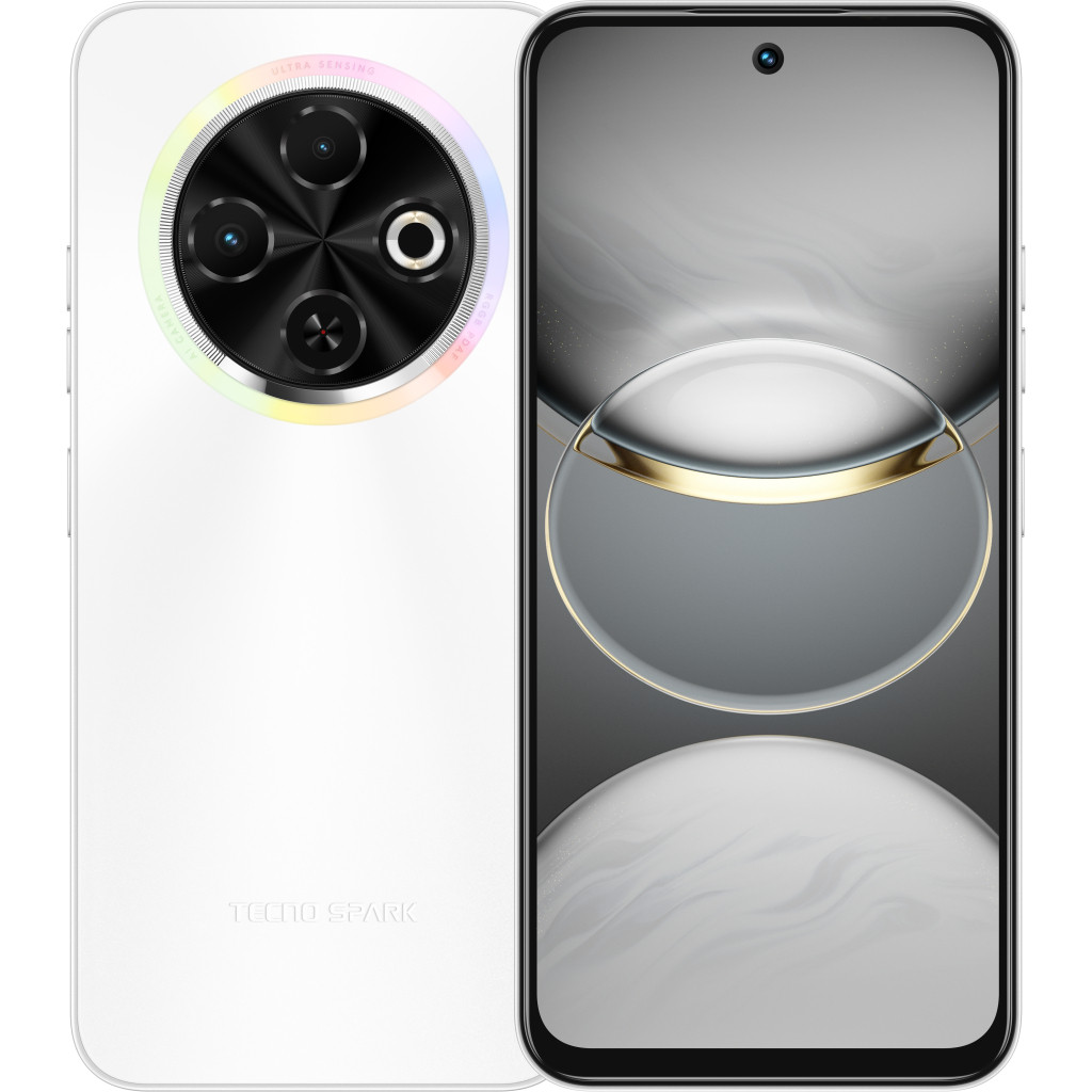 Смартфон Tecno Spark 30C 8 GB256 GBWhite (4894947051791)