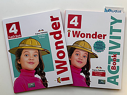 Комплект IWonder 4 Pupil's Book + Activity Book (Підручник + робочий зошит)