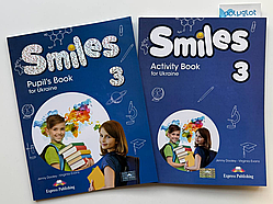 Комплект Smiles for Ukraine 3 Pupils Book + Activity book (Підручник + робочий зошит)