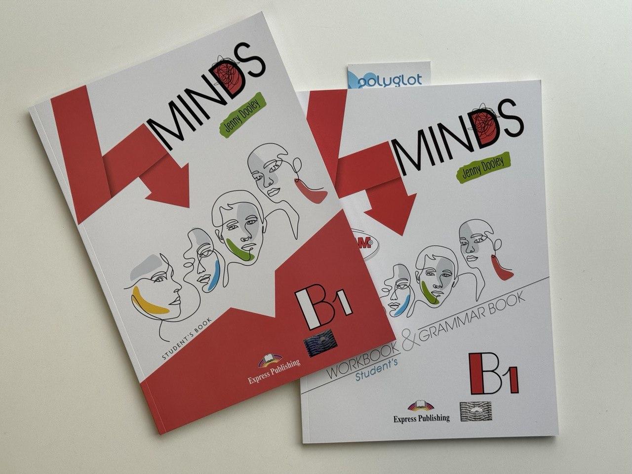 Комплект 4Minds B1 Student's Book + Workbook and Grammar with DigiBooks App (Підручник + робочий зошит), фото 1
