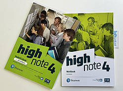 Комплект High Note 4 Student's Book + Workbook (Підручник + робочий зошит)