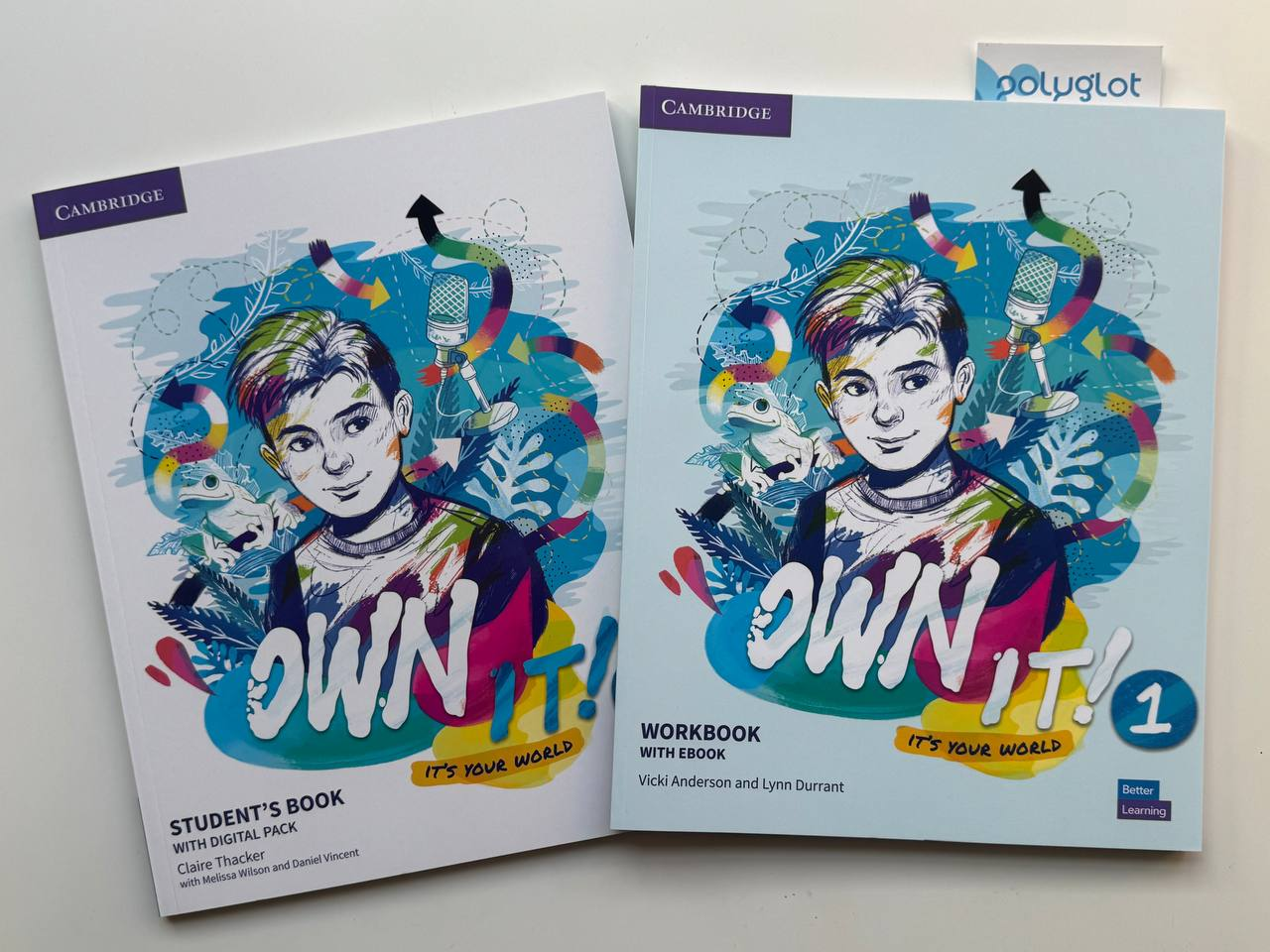 Комплект Own It! Level 1 Student's Book + Workbook (Підручник + робочий зошит), фото 1