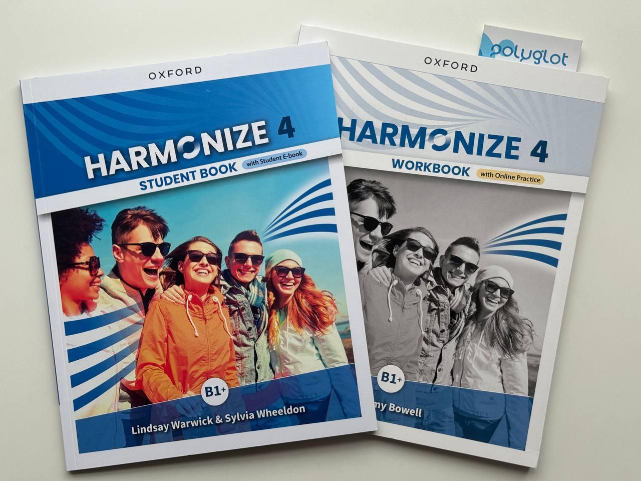 Комплект Harmonize 4 Student Book + Workbook (Підручник + робочий зошит), фото 1