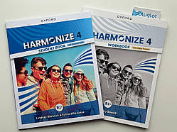 Комплект Harmonize 4 Student Book + Workbook (Підручник + робочий зошит)
