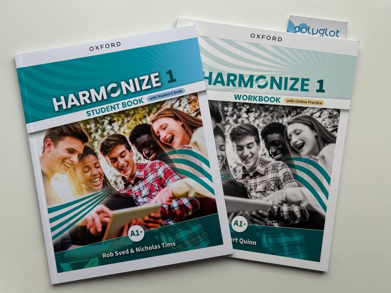 Комплект Harmonize 1 Student Book + Workbook (Підручник + робочий зошит), фото 1