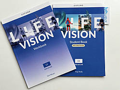 Комплект Life Vision Advanced Student's Book + Workbook (Підручник + робочий зошит)