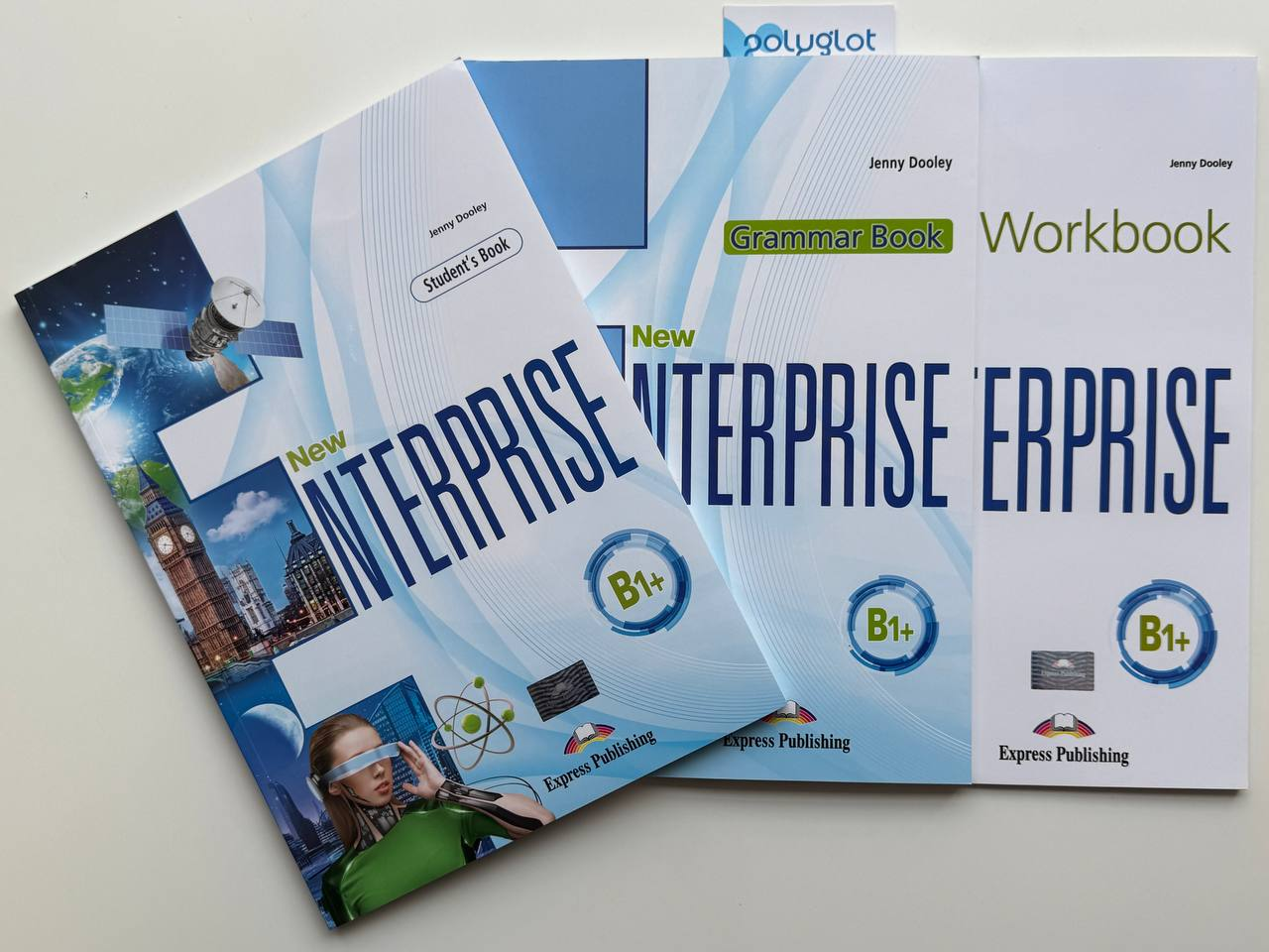 Комплект New Enterprise B1+ Student's Book + Workbook + Grammar book (Підручник + робочий зошит), фото 1