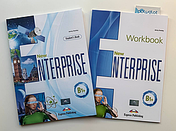 Комплект New Enterprise B1+ Student's Book + Workbook (Підручник + робочий зошит)