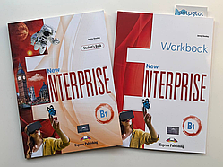 Комплект New Enterprise B1 Student's Book + Workbook (Підручник + робочий зошит)