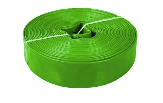Рукав зелений Lay Flat (3") для поливання 100 м
