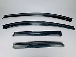Дефлектори вікон (вітровики) для Seat Leon 2012+ 4шт (HIC)