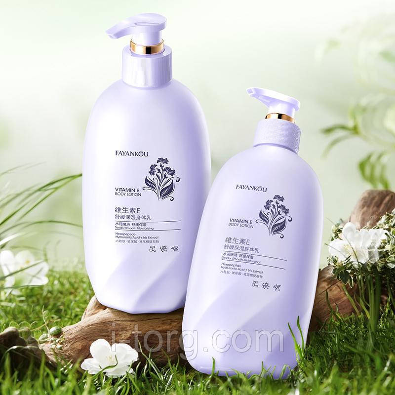 Заспокійливий та зволожуючий лосьйон для тіла з вітаміном Е Fa Yan Kou, 500мл.