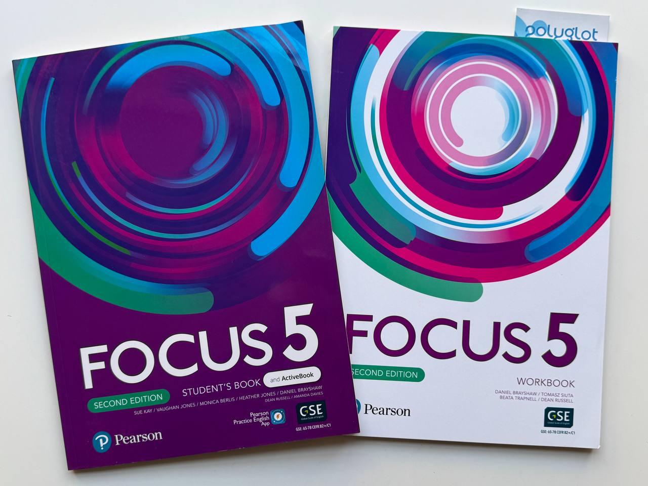 Комплект Focus Second Edition 5 Student's Book + Workbook (Підручник + робочий зошит), фото 1