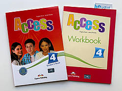 Комплект Access 4 Student's Book + Workbook (Підручник + робочий зошит)