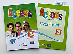 Комплект Access 3 Student's Book + Workbook (Підручник + робочий зошит)