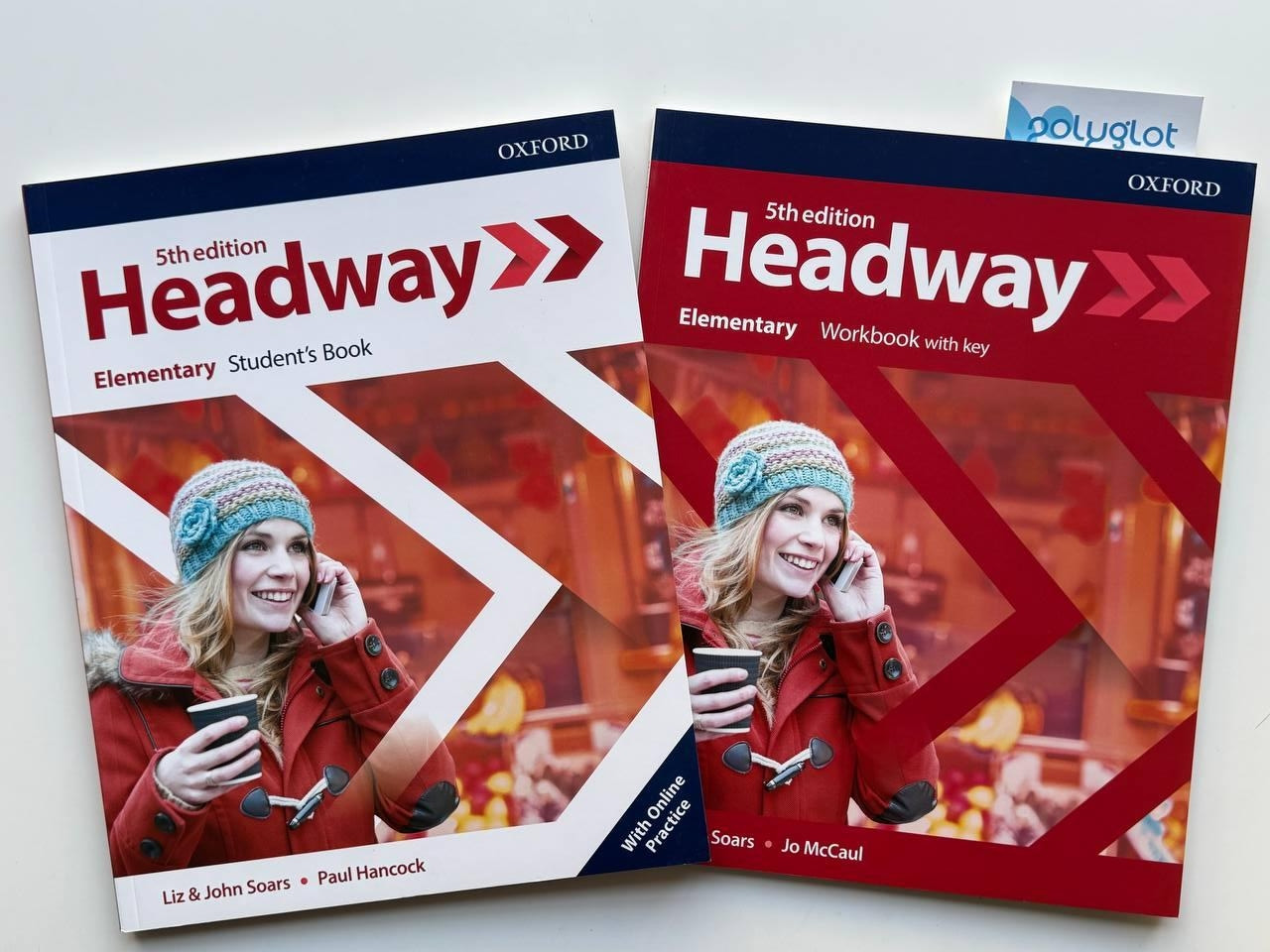 Комплект New Headway 5th Edition Elementary Student's Book + Workbook (Підручник + робочий зошит), фото 1
