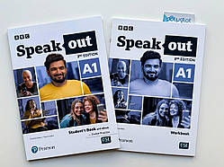 Комплект Speak Out 3rd Ed A1 Student's Book + Workbook (Підручник + робочий зошит)