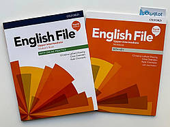 Комплект English File Fourth Edition Upper-Intermediate Student book + Workbook (Підручник + робочий зошит)