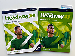 Комплект New Headway 5th Edition Beginner Student's Book + Workbook (Підручник + робочий зошит)