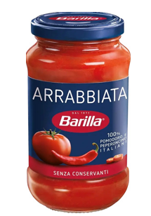 Barilla Sauce Arrabbiata 400g 1/6