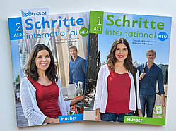 Комплект Schritte international Neu 1 + Schritte international Neu 2 (Підручник + робочий зошит)