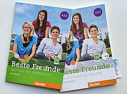 Комплект Beste Freunde A2.1 Kursbuch + Übungsbuch (Підручник + робочий зошит)