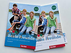Комплект Beste Freunde A1.2 Kursbuch + Übungsbuch (Підручник + робочий зошит)
