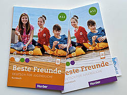 Комплект Beste Freunde A1.1 Kursbuch + Übungsbuch (Підручник + робочий зошит)