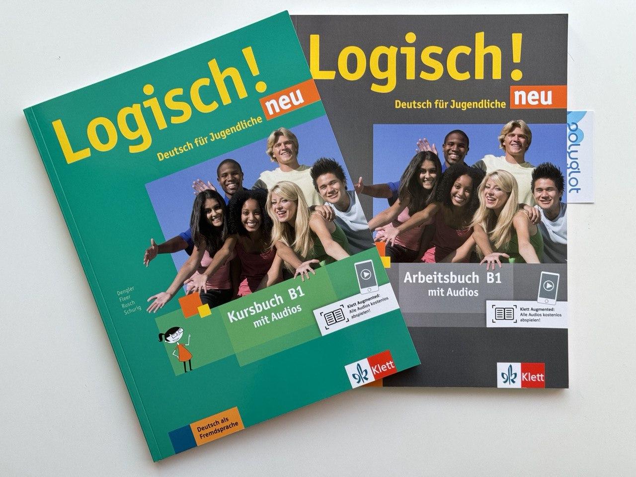 Комплект Logisch! neu B1 Kursbuch + Übungsbuch (Підручник + робочий зошит), фото 1
