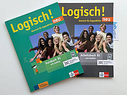 Комплект Logisch! neu B1 Kursbuch + Übungsbuch (Підручник + робочий зошит)