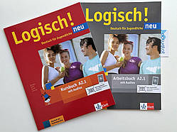 Комплект Logisch! neu A2.1 Kursbuch + Übungsbuch (Підручник + робочий зошит)