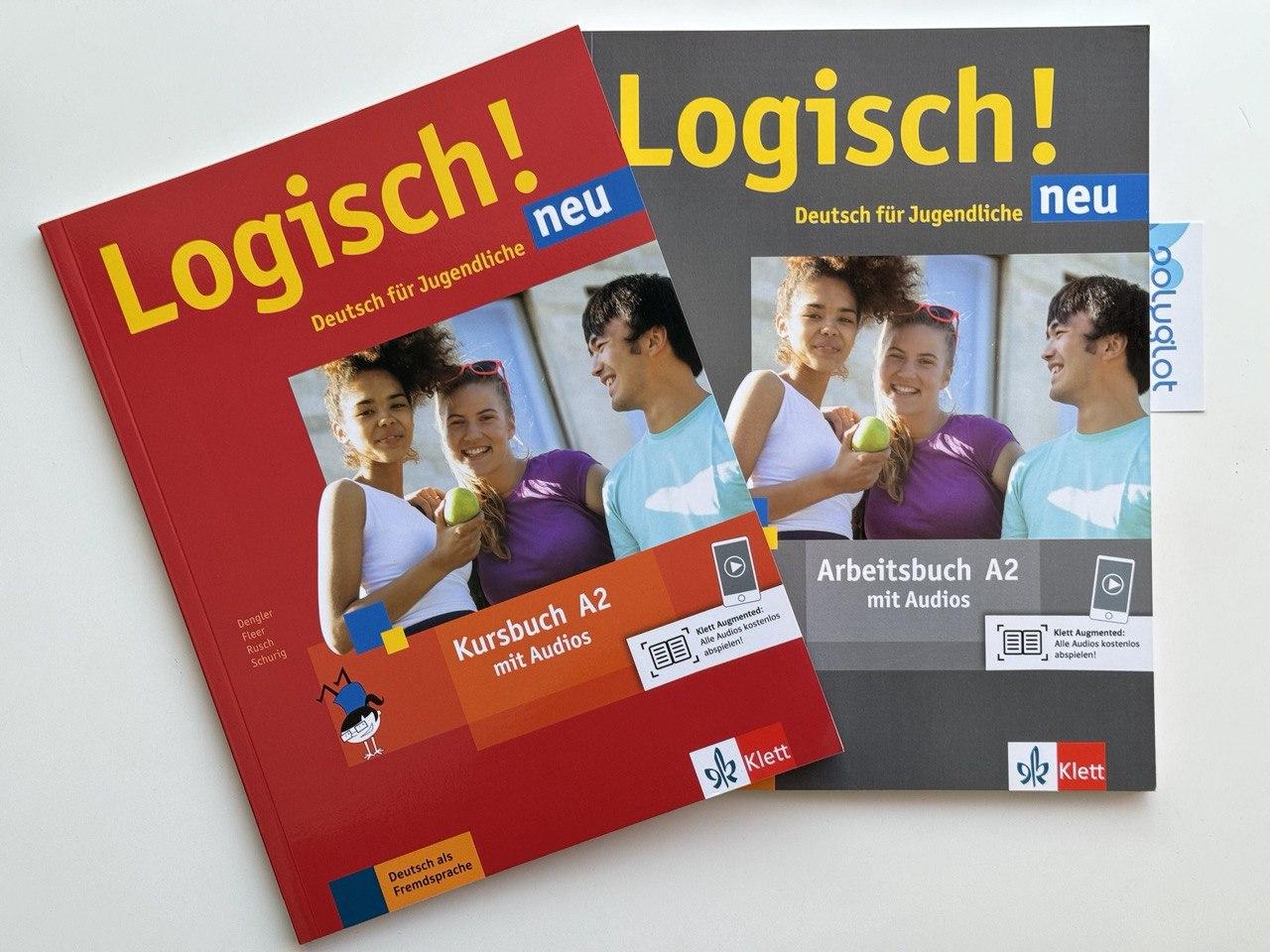 Комплект Logisch! neu A2 Kursbuch + Übungsbuch (Підручник + робочий зошит), фото 1