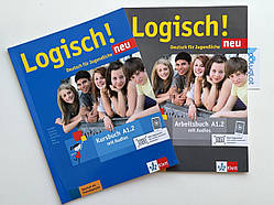 Комплект Logisch! neu A1.2 Kursbuch + Übungsbuch (Підручник + робочий зошит)