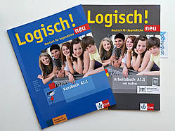 Комплект Logisch! neu A1.1 Kursbuch + Übungsbuch (Підручник + робочий зошит)