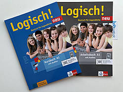 Комплект Logisch! neu A1 Kursbuch + Übungsbuch (Підручник + робочий зошит)
