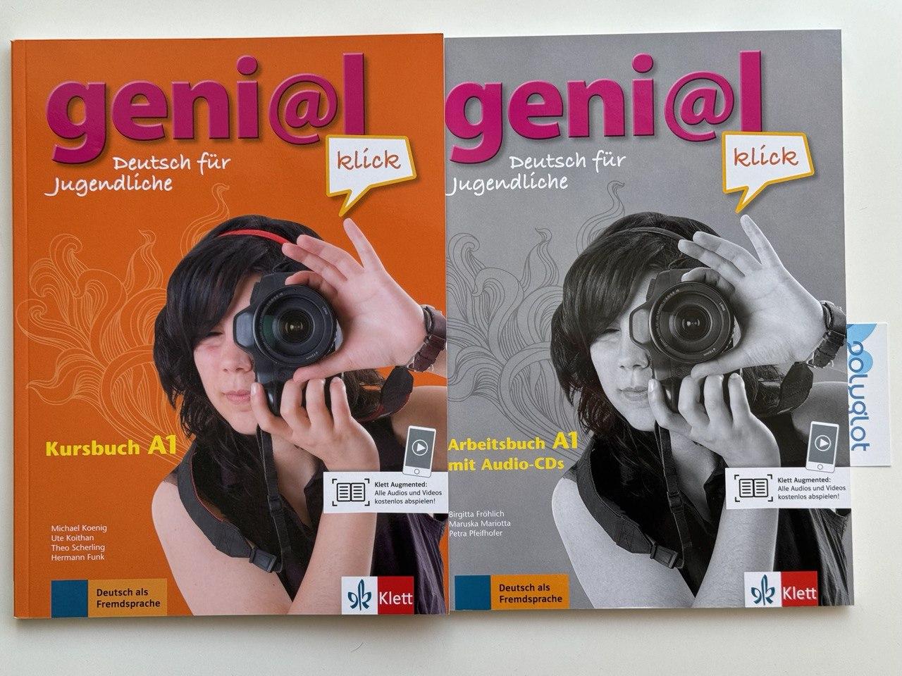 Комплект Geni@l klick A1 Kursbuch + Übungsbuch (Підручник + робочий зошит), фото 1