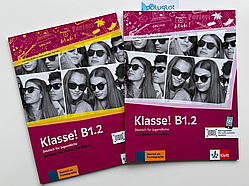 Комплект Klasse! B1.2 Kursbuch + Übungsbuch (Підручник + робочий зошит)