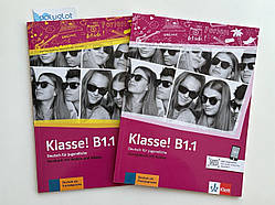 Комплект Klasse! B1.1 Kursbuch + Übungsbuch (Підручник + робочий зошит)