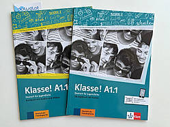 Комплект Klasse! A1.1 Kursbuch + Übungsbuch (Підручник + робочий зошит)