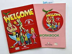 Комплект Welcome 2 Pupil's Book + WorkBook (Підручник + робочий зошит)
