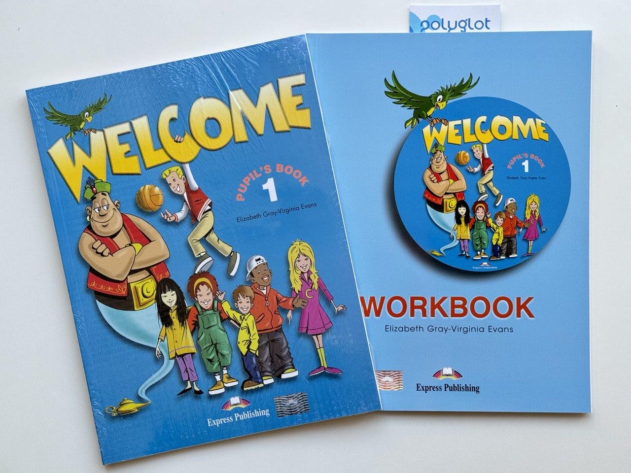 Комплект Welcome 1 Pupil's Book + WorkBook (Підручник + робочий зошит), фото 1