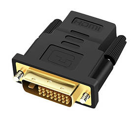 Адаптер перехідник HDMI – DVI 24+1. HDMI (female) DVI(male)