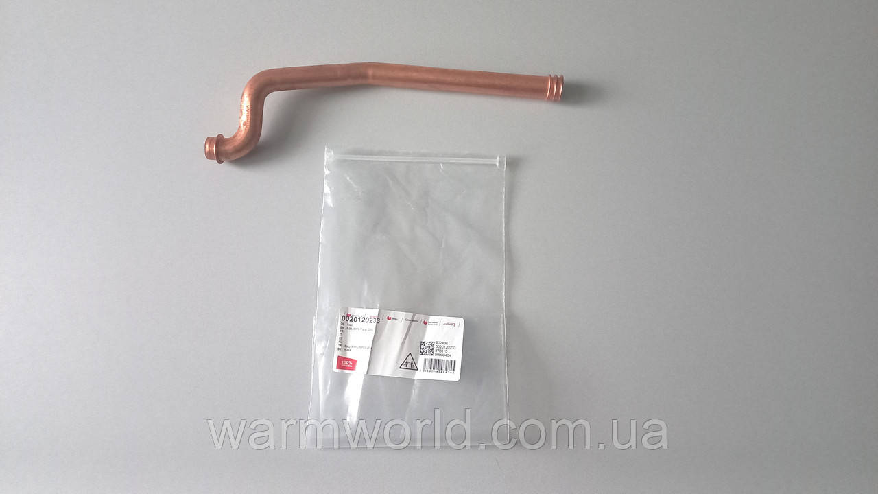 0020120233 Трубка повернення теплоносія (праворуч) Lynx, Jaguar Protherm, фото 1