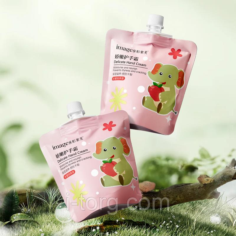 Крем для рук із екстрактом персика Images, 30 г.