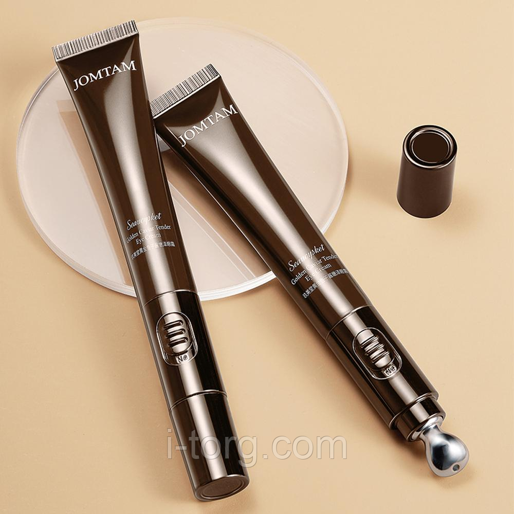 Крем для шкіри навколо очей Jomtam із масажером, 20 мл.