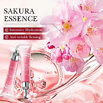 Крем для еластичної шкіри під очима із колагеном та сакурою Sadoer Collagen Sakura Elasticity Eye Cream, 20 г., фото 2