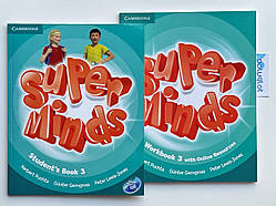 Комплект Super Minds 3 Student's Book + WorkBook (Підручник + робочий зошит)