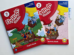 Комплект Fly High 2 Pupil's Book + WorkBook (Підручник + робочий зошит)